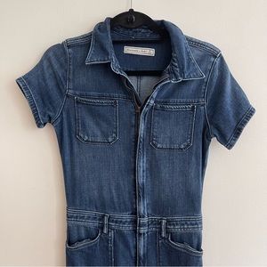 Abercrombie & Fitch Denim Jumpsuit